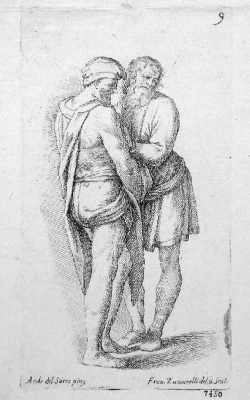 Storia dei Padri Serviti dipinta nel monastero dell'Annunciata di Firenze - incisore, Pinacoteca Tosio Martinengo, Brescia
